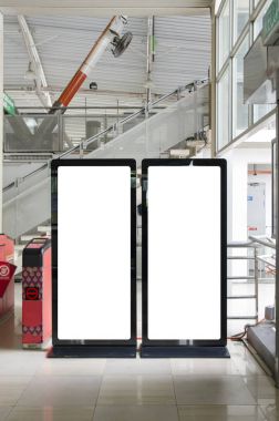 boş reklam billboard alanı Kiralık kuala lumpur Monoray istasyonu 