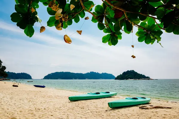 Belleza Naturaleza Que Rodea Isla Pangkor Ubicada Estado Perak Malasia —  Fotos de Stock