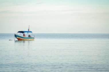 Adaya sürat teknesi Nipah Körfezi Pangkor Adası, Malezya