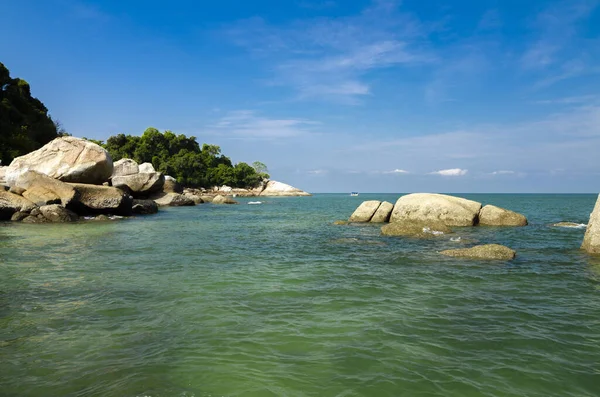 Belleza Naturaleza Isla Pangkor Situada Estado Perak Malasia Bajo Día — Foto de Stock