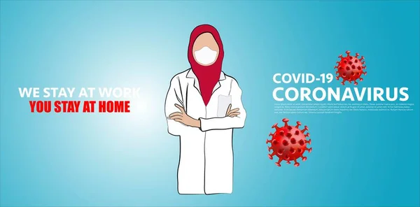 Koronavirüs Krizi Dünya Çapında Enfeksiyon — Stok Vektör