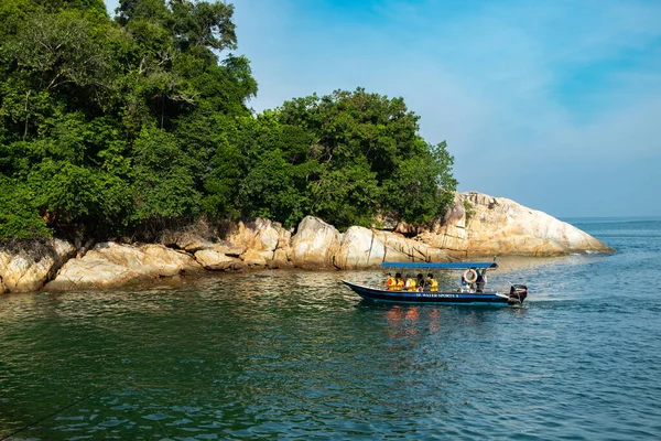 Pangkor Island Malasia Marzo 2020 Las Principales Actividades Atractivas Bahía — Foto de Stock