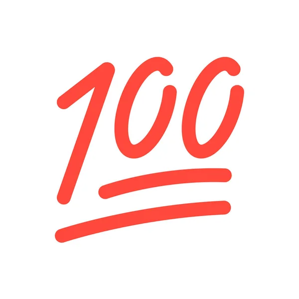 100 abstract flat design vector sign emoticon Stock Vector