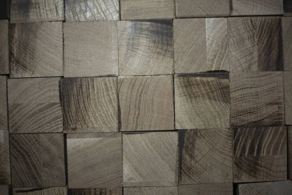 Texture en bois faite de cubes . — Photo