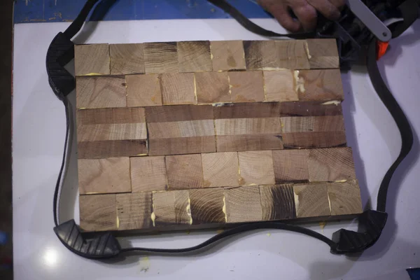 Tableros de unión de madera . — Foto de Stock