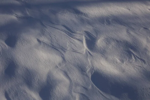 Texture snow shot in the evening — ストック写真