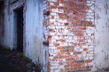 Eski binalar. Harap olmuş binalar