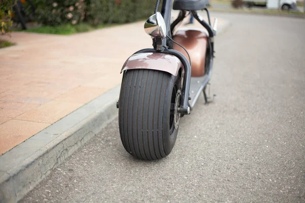 Bicicleta elétrica de roda larga — Fotografia de Stock