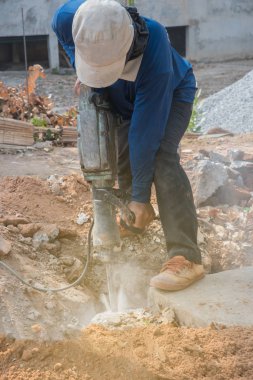 Dayanıklı, makine ile Çimento Beton zemin sondaj işçisi