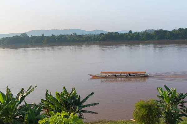Viajar alrededor de chiang khan Loei, Los recursos hídricos importantes son los ríos Mekong, Hueang y Loei — Foto de Stock