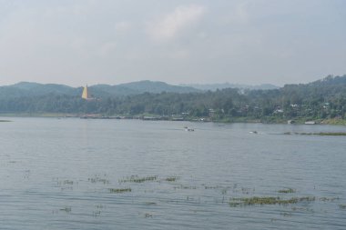 Manzara görünümünü Sagklaburi, Kanchanaburi, Tayland 