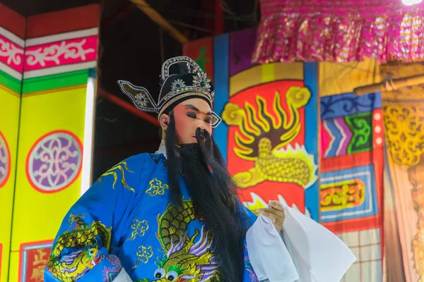 Kalasin Tayland Aralık 2017 Aktör Çin Operasını Telafi Etti Çin — Stok fotoğraf