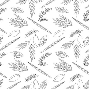 Sukkot seamless pattern background. clipart