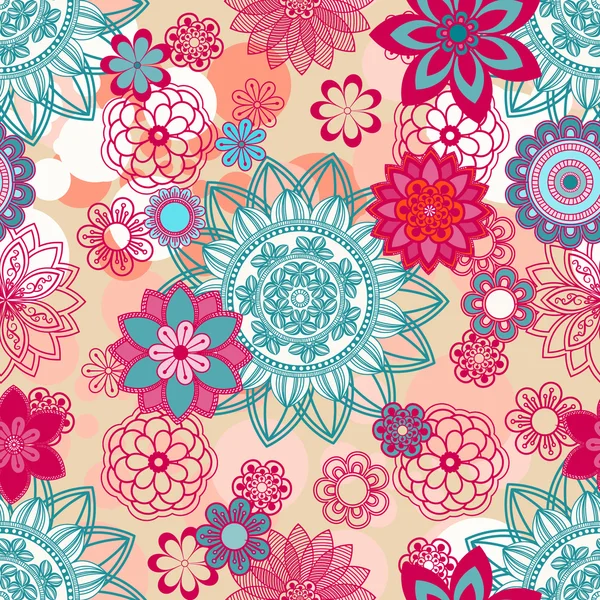 Mandala süsleme seamless modeli