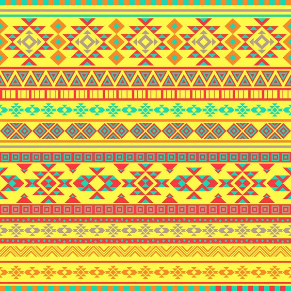 Ethnic seamless pattern