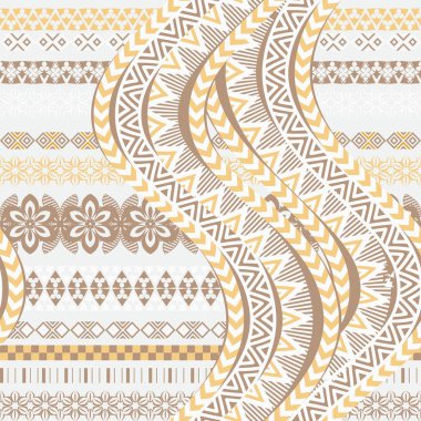 Etnik dalgalar seamless modeli