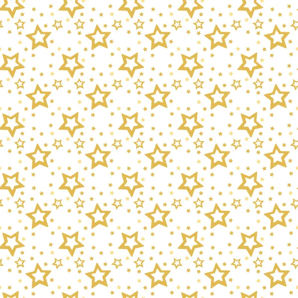 Golden Christmas snowflakes bakground — Stock Vector