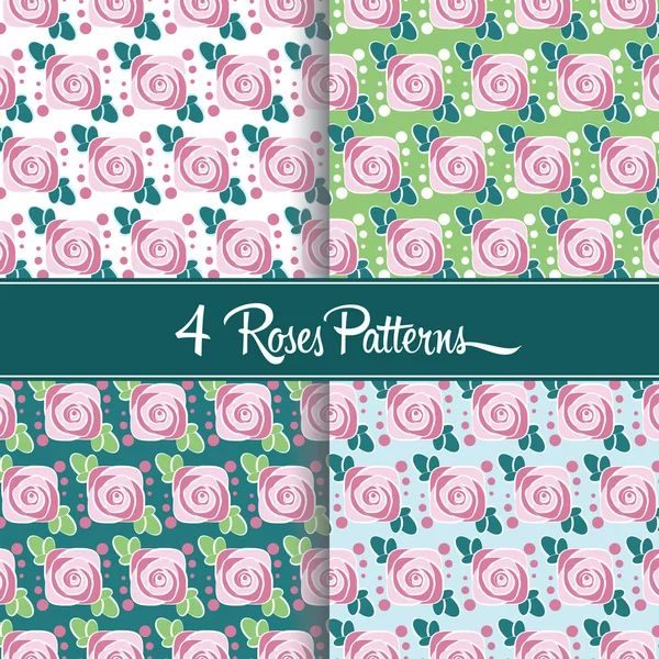 Dört gül desenleri