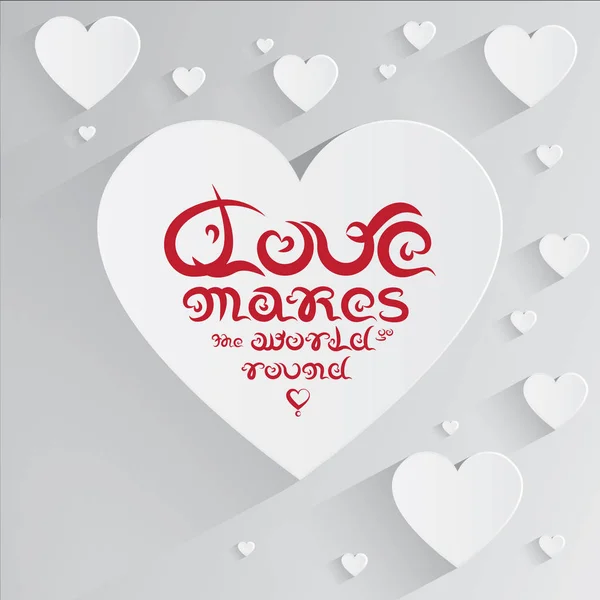 Aşk dünyayı yapar! (kırmızı)