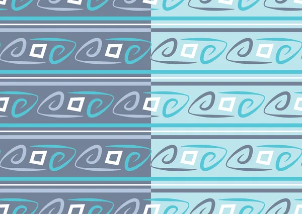 Soyut vektör akan çizgileri arka plan, eğri dalgalar, bükülmüş geometrik bukleler ile seamless modeli. Vektör günlüğü tasarım geometrik şekil arka plan.