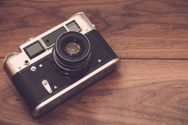 Fotoğraf makinesi retro tarzı
