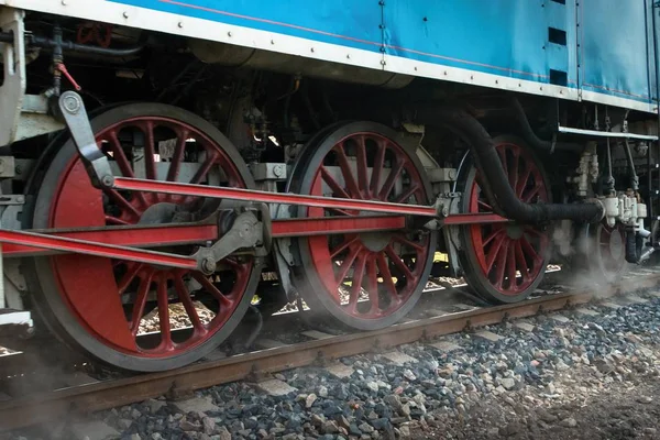 Buhar lokomotif tekerlekler