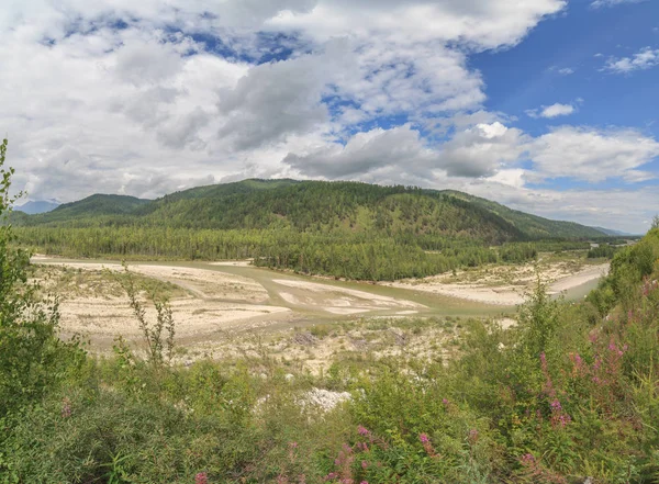 Gebirgsfluss Sajan Gebirge Irkut — Stockfoto