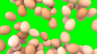 Yumurta ekran geçiş yemek kahvaltı tavuk Kompozit kaplama elemanı 4 k doldurun