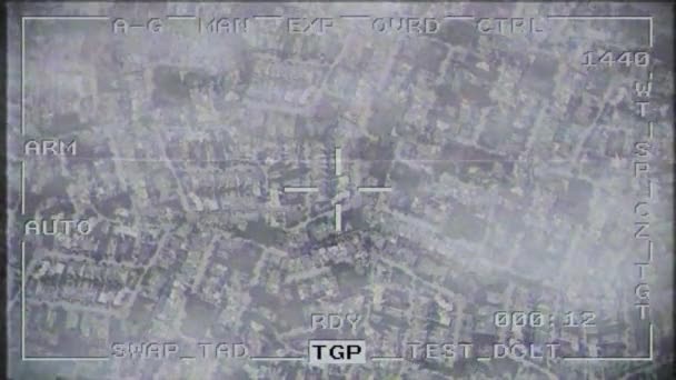 Smart bombe missile chute militaire drone espion guerre pov tir aérien tomber 4k