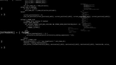 Bilgisayar programlama kodu yazarak hacker programcı coder uygulaması app 4 k