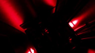 Asansör boşluğu kaldırın şaft bunker vault güvenli nükleer makine 4k