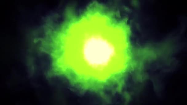 Φωτιά πύρινη σφαίρα blaze φλόγα απίστευτα μαγικό μαγικό μετεωρίτη τρύπα καύση ενέργειας 4k 4k — Αρχείο Βίντεο