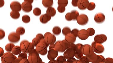 Ekran geçiş sepet topu bileşik kaplaması 4 k basket topları doldurun
