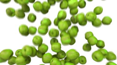 Elma yeşil dolgu ekran geçiş Kompozit kaplama elemanı 4 k