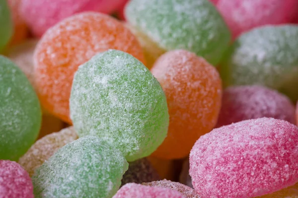 Close up of sugar coated candy — Stock Photo, Image