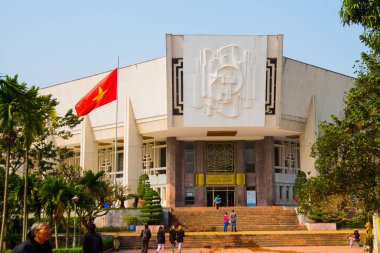 Hanoi şehir Vietnam binada.