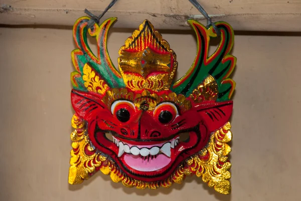 Hagyományos maszkok, Bali, Indonézia — Stock Fotó