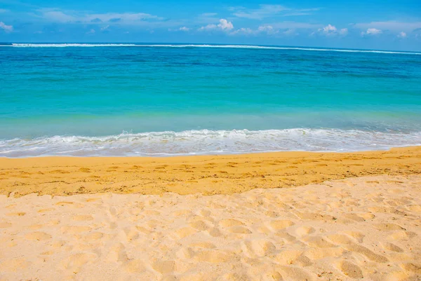 Tropical beach, Bali. Indonézia. — Stock Fotó