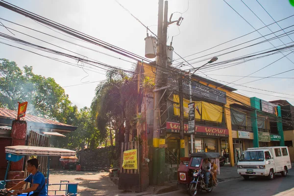 家の地元の街。フィリピン マニラ — ストック写真