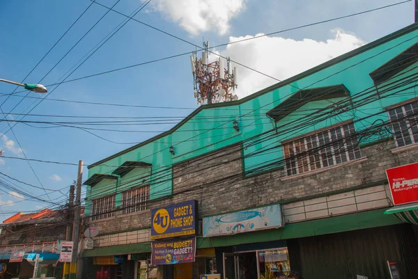 家の地元の街。フィリピン マニラ — ストック写真