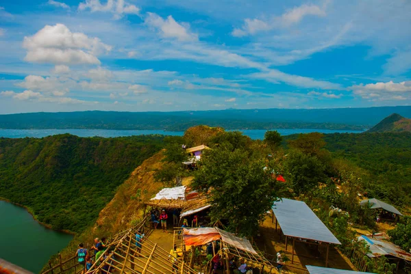 Taal Volcano in Tagaytay, Philippines — Stock Photo, Image