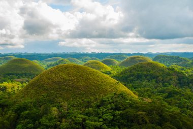çikolata hills, bohol Adası, Filipinler