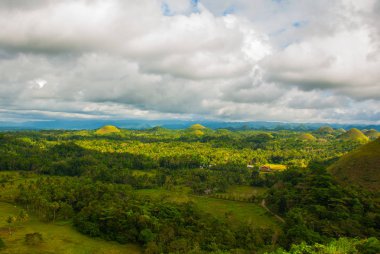 çikolata hills, bohol Adası, Filipinler