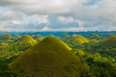 çikolata hills, bohol Adası, Filipinler