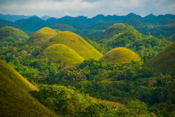 Chocolate Hills, Bohol Island, Filipinas — Foto de Stock