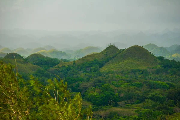 Chocolate Hills, Bohol Island, Filipinas — Foto de Stock