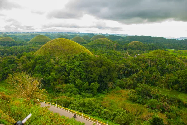 Шоколадные Холмы, остров Бохол, Филиппины — стоковое фото