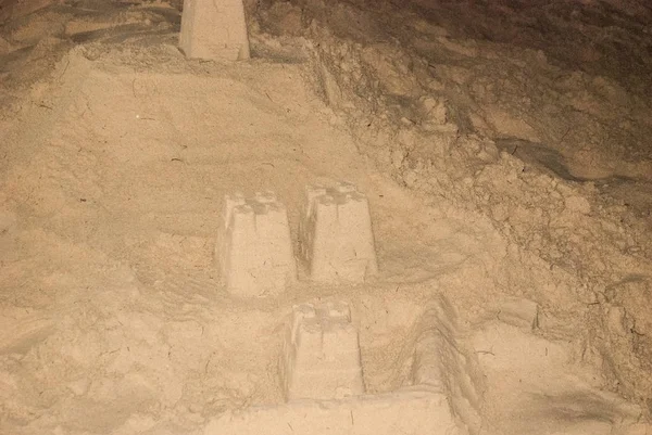 Sculpture of sand. Boracay. Philippines. — Stock Photo, Image