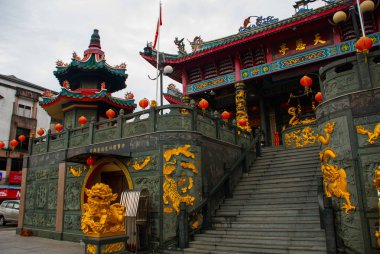 Tua Pek Kong Chinese Temple. Bintulu city, Borneo, Sarawak, Malaysia