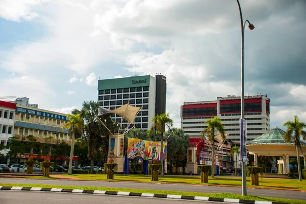 Central Square Sibu City, Sarawak, Malezja, Borneo — Zdjęcie stockowe